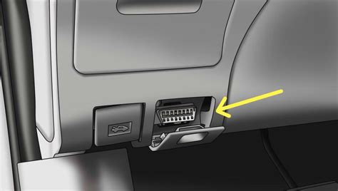 Need to go under the crawling space underneath the driver side. . Toyota venza obd port location